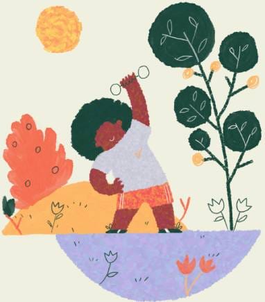 Menos ansiedade e estresse 